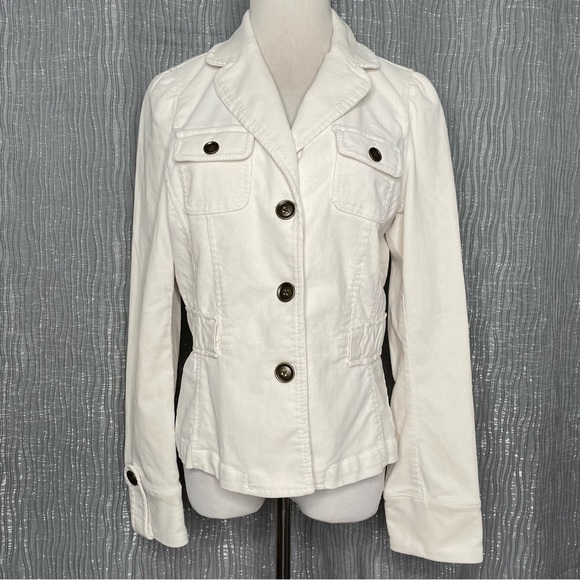Ann Taylor Loft skinny corduroy jacket - Picture 1 of 7